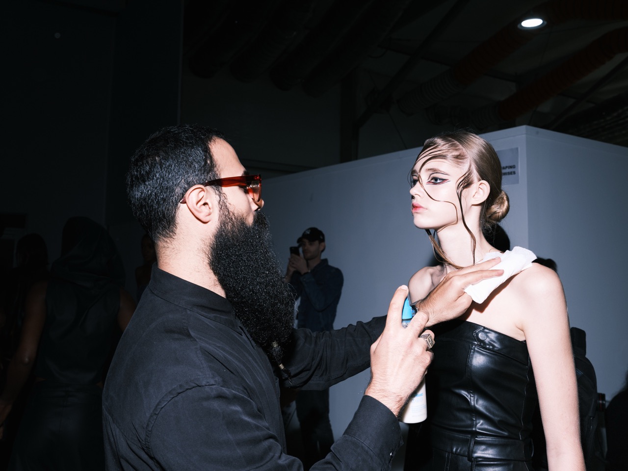 Schwarzkopf team  Dubai Fashion Week, 2022  Photography Alisa Poturaeva