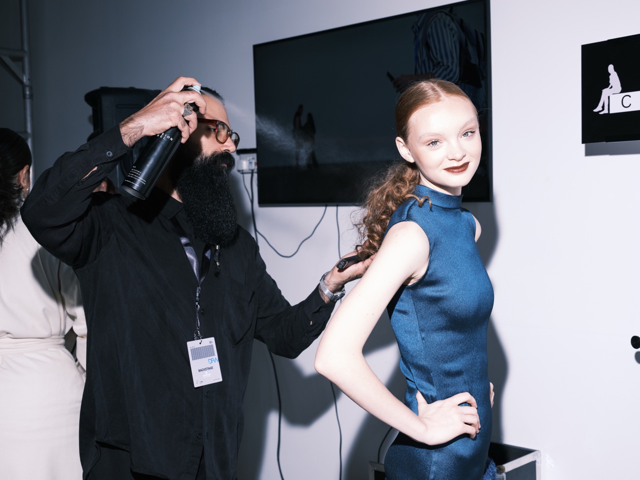 Schwarzkopf team  Dubai Fashion Week, 2022  Photography Alisa Poturaeva