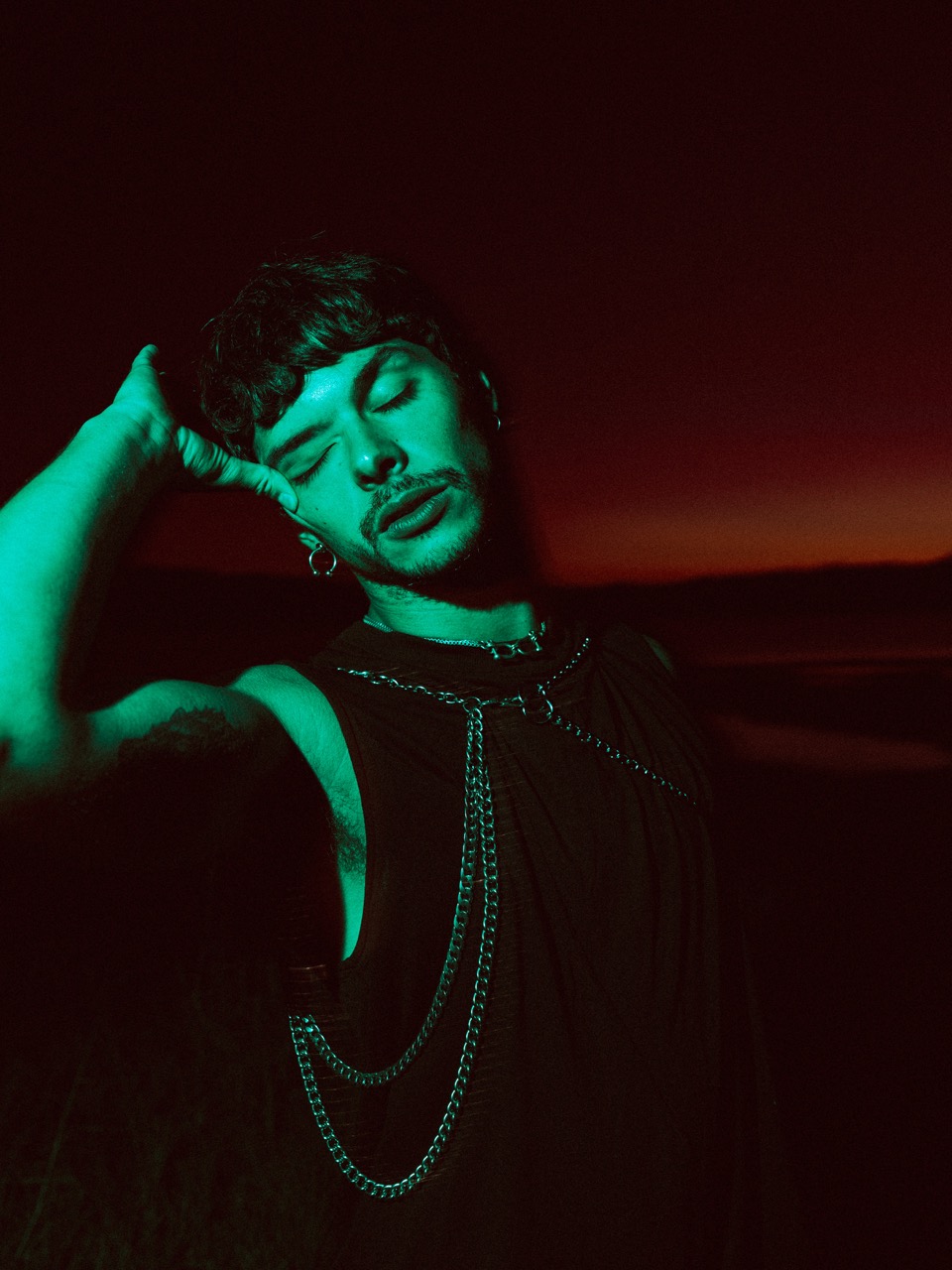 Mathieu Chabaneix, artist  Amor press kit  Bali, 2025  Photography Alisa Poturaeva