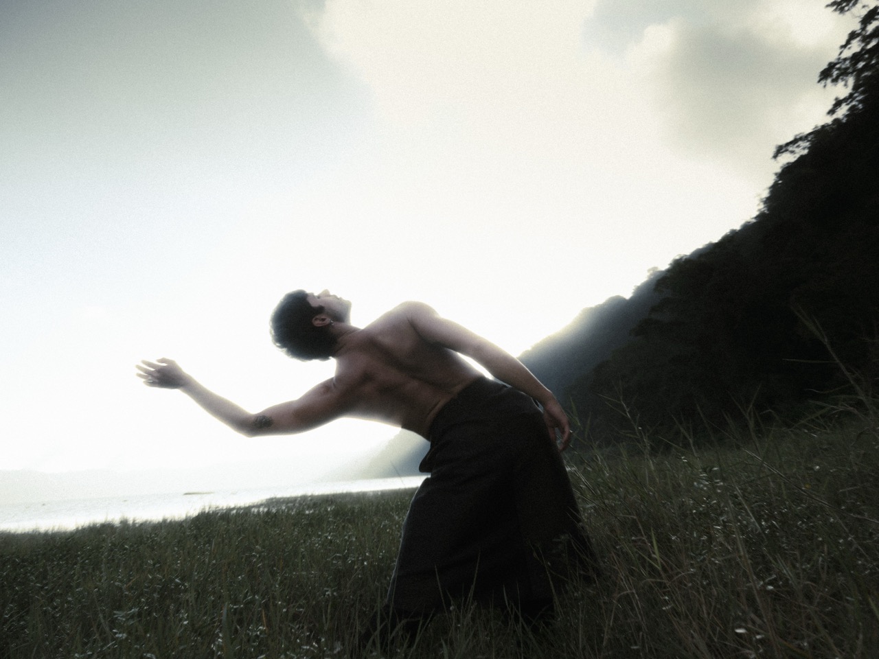 Mathieu Chabaneix, artist  Amor press kit  Bali, 2025  Photography Alisa Poturaeva